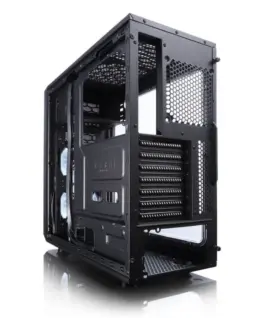 Fractal Design Focus G черен Window 3.5 HDD/2.5SDD uATX/ATX/ITX