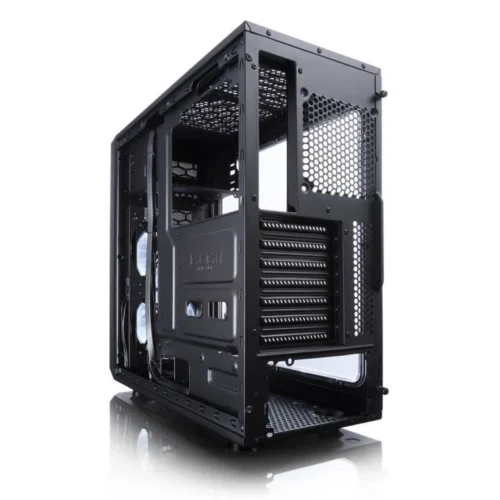 Fractal Design Focus G черен Window 3.5 HDD/2.5SDD uATX/ATX/ITX
