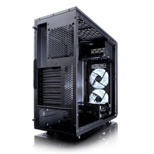 Fractal Design Focus G черен Window 3.5 HDD/2.5SDD uATX/ATX/ITX