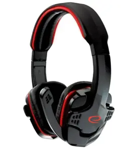 Esperanza слушалки WITH MICROPHONE FOR PLAYERS RAVEN червен