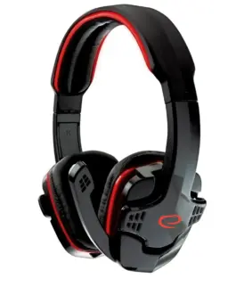 Esperanza слушалки WITH MICROPHONE FOR PLAYERS RAVEN червен