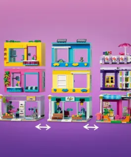 Alternative view of LEGO Friends - Main Street Building - 41704