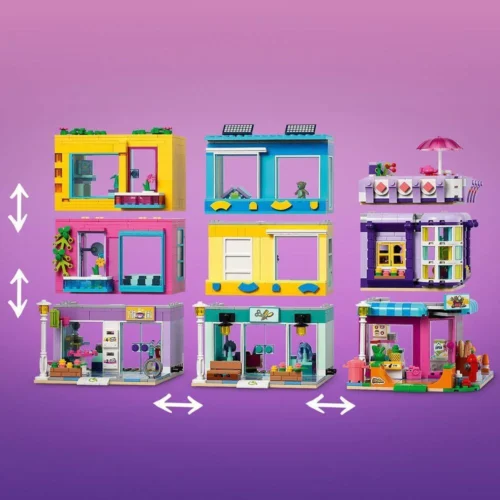 Alternative view of LEGO Friends - Main Street Building - 41704