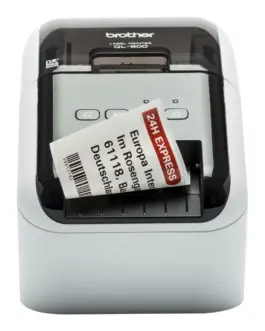 Alternative view of ЕТИКЕТЕН ПРИНТЕР BROTHER QL800 (QL-800) - PN QL800YJ1 (QL-800YJ1)