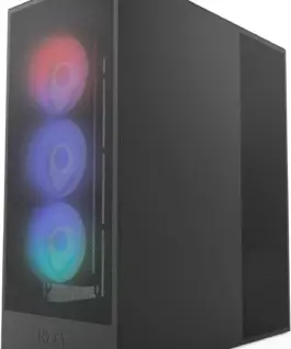 Alternative view of Кутия за компютър NZXT H7 Flow RGB 2024 Edition - Black