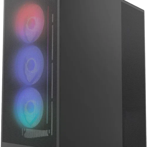Alternative view of Кутия за компютър NZXT H7 Flow RGB 2024 Edition - Black
