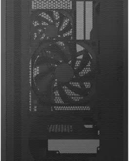 Alternative view of Кутия за компютър NZXT H5 Flow 2024 Black, Mid-Tower