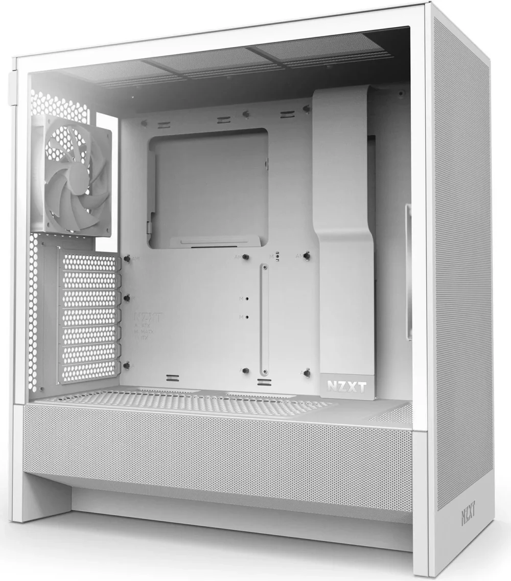 Кутия за компютър NZXT H5 Flow 2024 White Mid-Tower