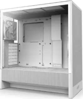 Кутия за компютър NZXT H5 Flow 2024 White Mid-Tower