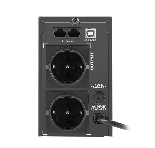 Armac UPS Line-Interactive Office 650F LCD 650VA 2xSchuko 2xRJ-11/RJ-45