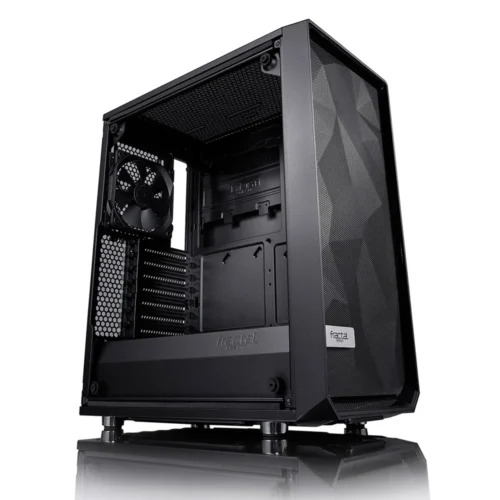 Fractal Design Meshify C черенout Tempeчервен Glass 2.5/3.5 drive capacity