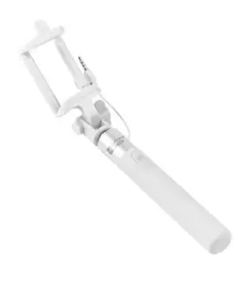 Natec Selfie stick Monopod wiчервен бял