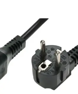 Digitus Server power кабел 3x15mm2 Type Schuko Angled/IEC C19 straight M/Z 2m черен