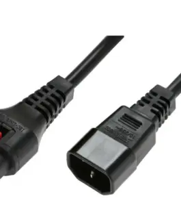 Digitus Power удължителен кабел 3x1mm2 Type IEC C14/IEC C13 straight M/Z 2m