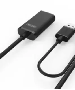 Unitek USB EXTENSION 2.0; 10m; Y-278; черен
