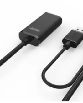 Unitek USB EXTENSION 2.0; 10m; Y-278; черен
