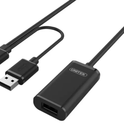 Alternative view of Unitek USB EXTENSION 2.0, 10m, Y-278, черен