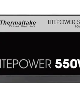 Alternative view of Thermaltake Litepower II черен 550W (Active PFC, 2xPEG, 120mm, Single Rail)