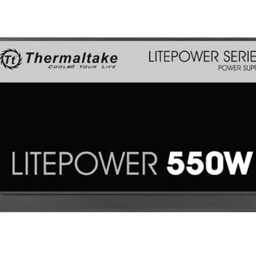 Alternative view of Thermaltake Litepower II черен 550W (Active PFC, 2xPEG, 120mm, Single Rail)