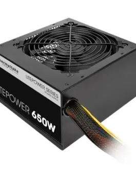 Thermaltake Litepower II черен 650W (Active PFC 2xPEG 120mm Single Rail)