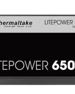 Alternative view of Thermaltake Litepower II черен 650W (Active PFC, 2xPEG, 120mm, Single Rail)