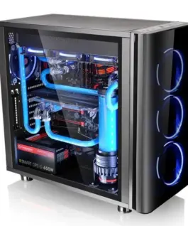Alternative view of Thermaltake View 31 USB3 черен Tempeчервен Glass