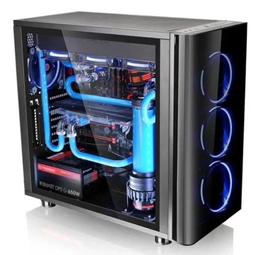 Alternative view of Thermaltake View 31 USB3 черен Tempeчервен Glass