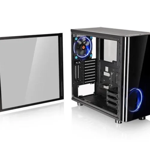 Thermaltake View 31 USB3 черен Tempeчервен Glass