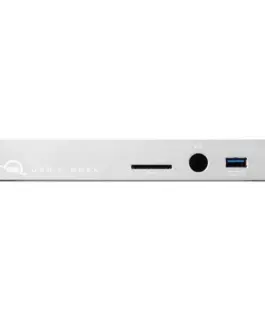 Alternative view of OWC Docking station - USB-C Dock (10 ports with mDP) silver