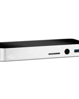 OWC Docking station - USB-C Dock (10 ports with mDP) silver