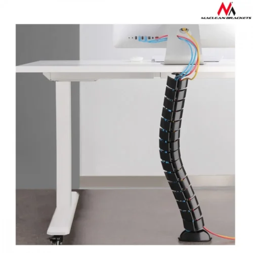 Maclean Organizer grille кабели to the desk MC-768 B черен