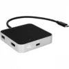 OWC USB-C Travel Dock (5 ports pass through 60W) Silver