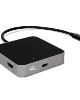 OWC USB-C Travel Dock (5 ports pass through 60W) Space Gray