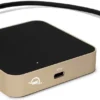 OWC USB-C Travel Dock (5 ports pass through 60W) Gold