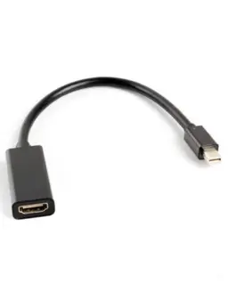 Lanberg Mini DisplayPort адаптер (M) -> HDMI (F) on the кабел
