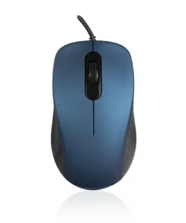 MODECOM M10S SILENT син WIDE OPTICAL MOUSE