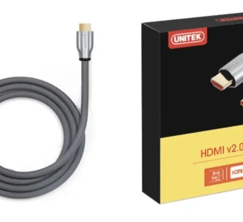 Alternative view of Unitek кабел HDMI M/M 10m, v2.0 gold, Y-C142RGY