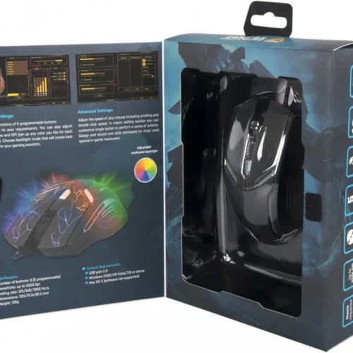YENKEE Wiчервен mouse 6 nút YMS 3017 AMBUSH optical