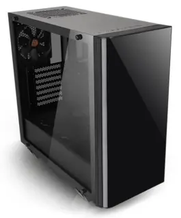 Thermaltake View 21 Tempeчервен Glass - черен