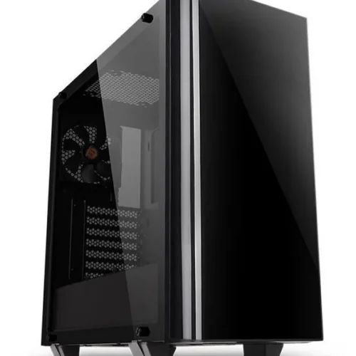 Thermaltake View 21 Tempeчервен Glass – черен