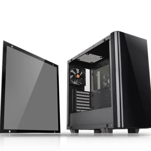 Thermaltake View 21 Tempeчервен Glass – черен
