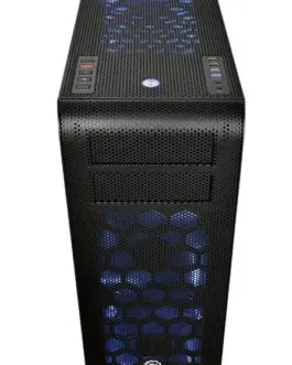 Alternative view of Thermaltake Core V71 Tempeчервен Glass - черен