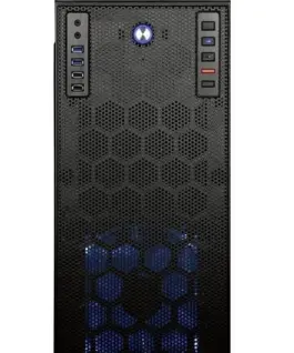 Thermaltake Core V71 Tempeчервен Glass - черен