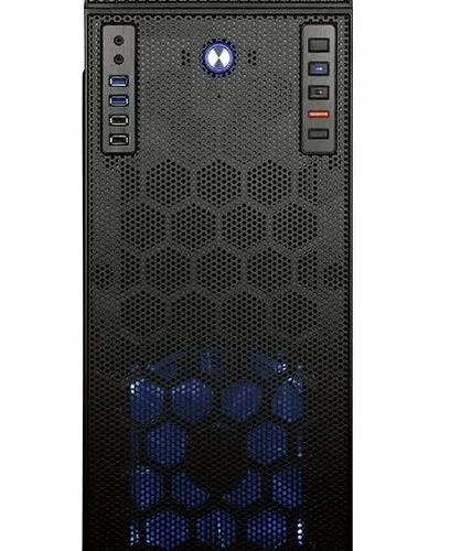 Thermaltake Core V71 Tempeчервен Glass - черен