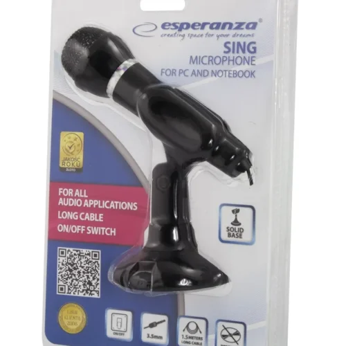 Esperanza MICROPHONE FOR PC AND Лаптоп SING
