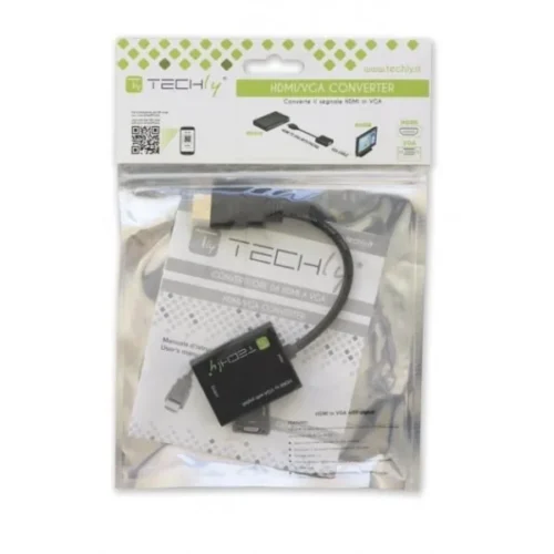 Techly HDMI male адаптер for VGA female