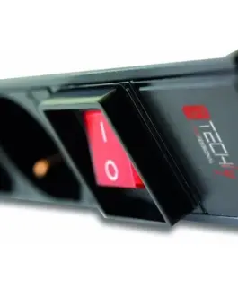 Alternative view of Techly Rack 19 rack for UPS 250V/10A, 10 sockets, 2m черен