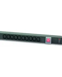 Techly Rack 19 rack for UPS 250V/10A, 10 sockets, 2m черен