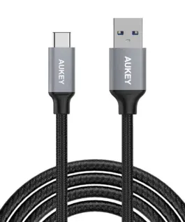 AUKEY CB-CD3 nylon quick кабел Quick Charge USB C-USB 3.0 | 2m | 5 Gbps