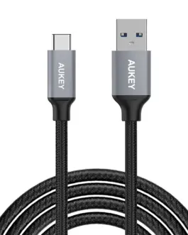 AUKEY CB-CD3 nylon quick кабел Quick Charge USB C-USB 3.0 | 2m | 5 Gbps